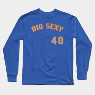 Bartolo Colon Big Sexy Mets Jersey Long Sleeve T-Shirt